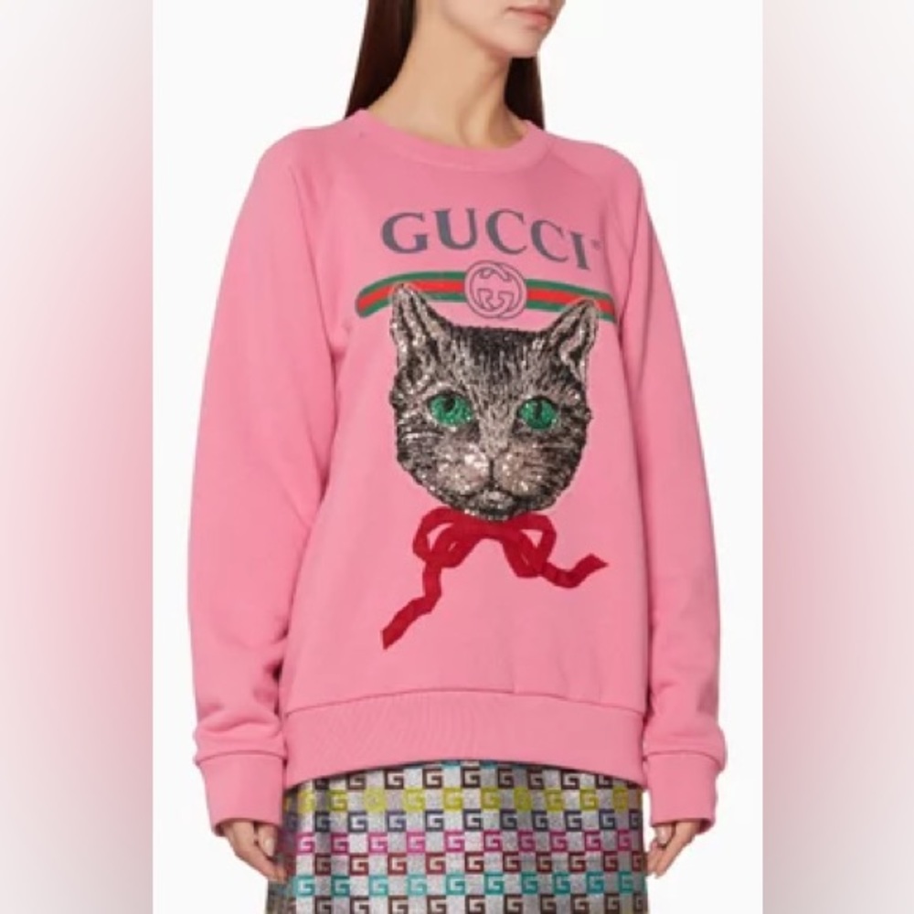 Gucci Logo Sweatshirt With Mystic
Cat size XS - Picture 4 of 11